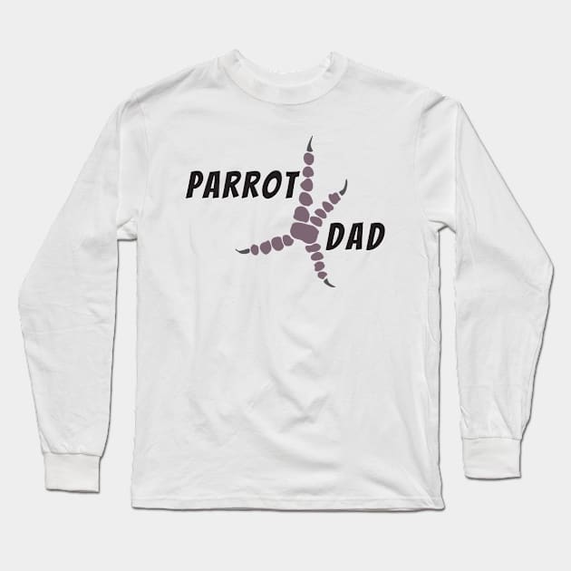 Parrot dad Long Sleeve T-Shirt by Bwiselizzy